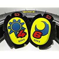 SOKS Deslizaderas para mono | RACE SOL E LUNA AMARILLO FLUOR